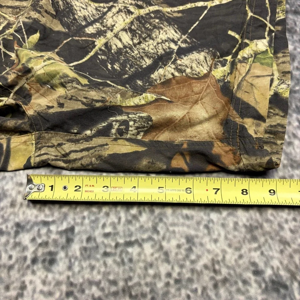 RedHead Mossy Oak Camo Cargo Shorts Mens 34 Green Brown Camouflage Outdoor Y2K